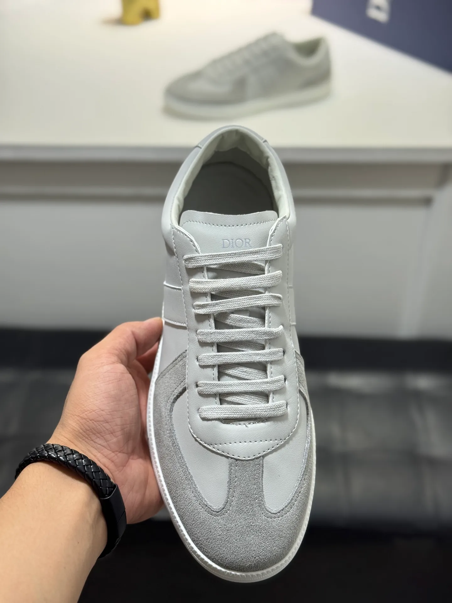 Men's Men's Shoes💰380【New Style】🎠🎠Dior🔍Top Purchasing Agency🇮🇹Di's hot style super popular sneakers are synchronized with the new product counters. The uppers are original Italian imported cowhide, the logo graphics are perfectly reproduced with complex craftsmanship necessary for fashionistas, and the imported soft sheepskin lining is Sole: The original sole is specially provided by the original factory. The exclusive movable molded sole is super comfortable. The original factory follows the order. 🔍🔍Multiple colors are available. You can enter and exit the counter at will. Welcome to compare. A must-have for trendy men. Code number: 38-44 (45 customized